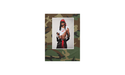 Playboi Carti Tee "FW25 - Woodland Camo" SU25804