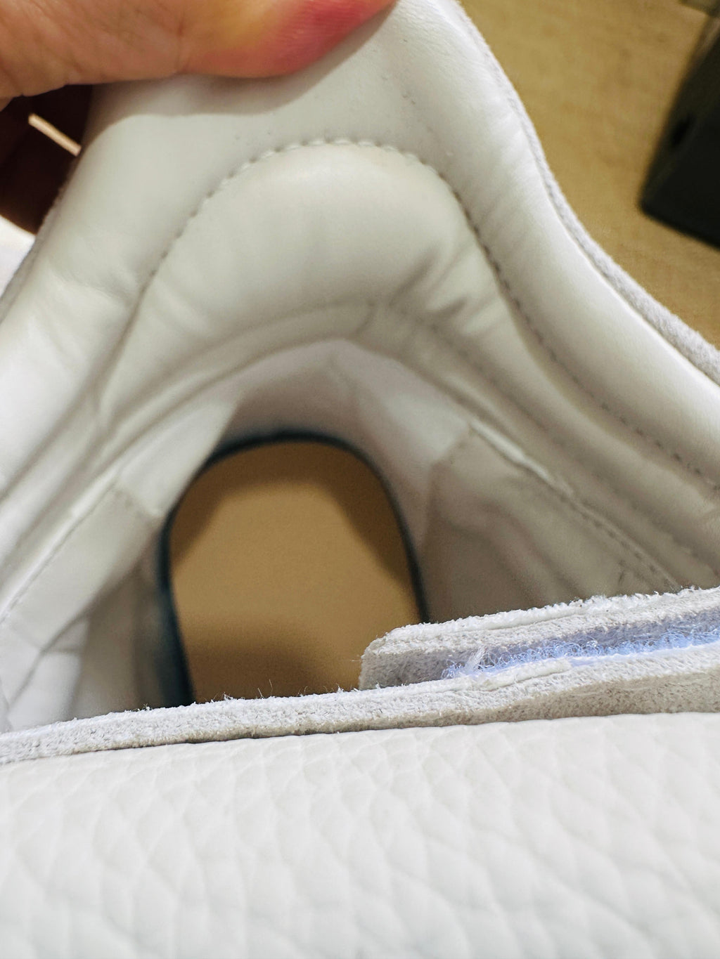 Women's suede wedge sneakers