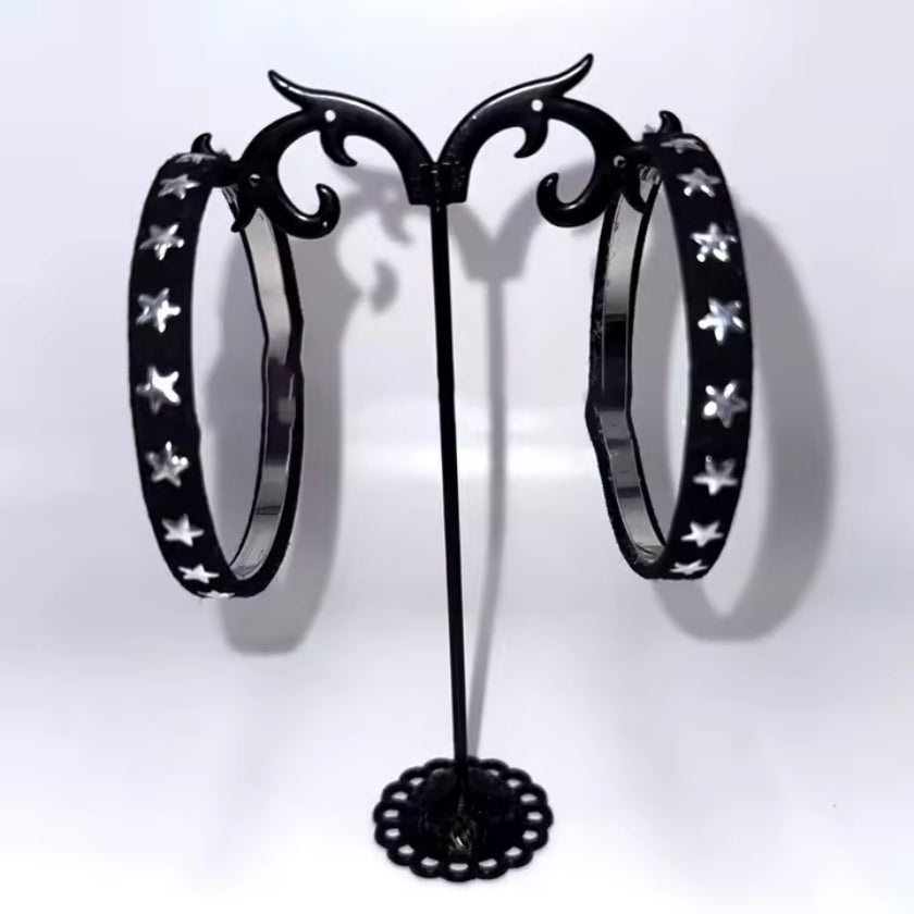 Star earrings