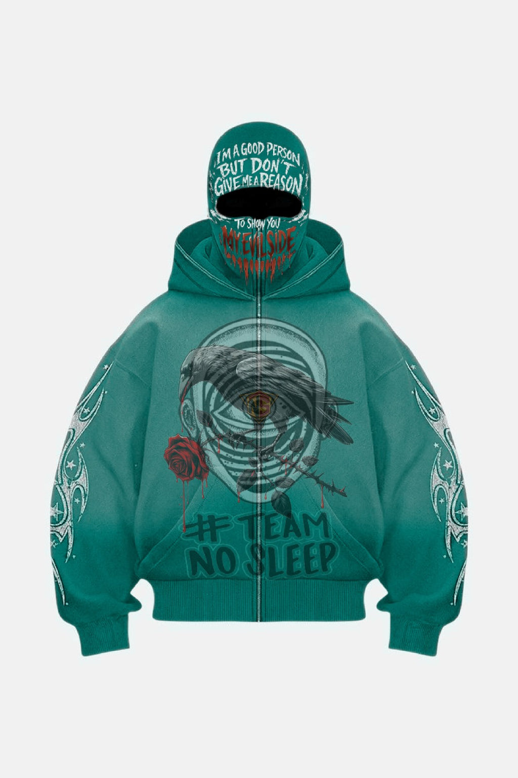 NVRSLP™ "Team No Sleep" Zip Hoodie
