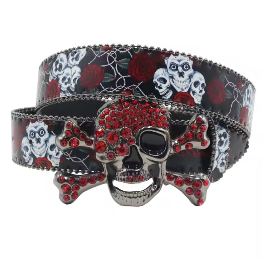 Big Skull Punk Belt