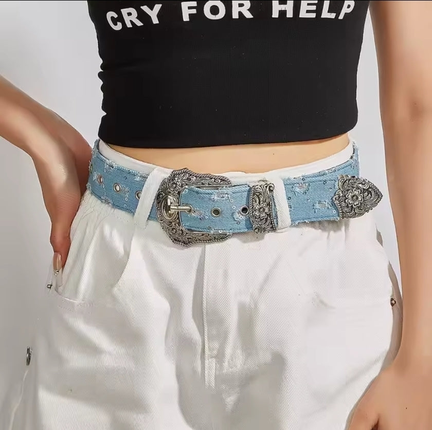 Denim Belt
