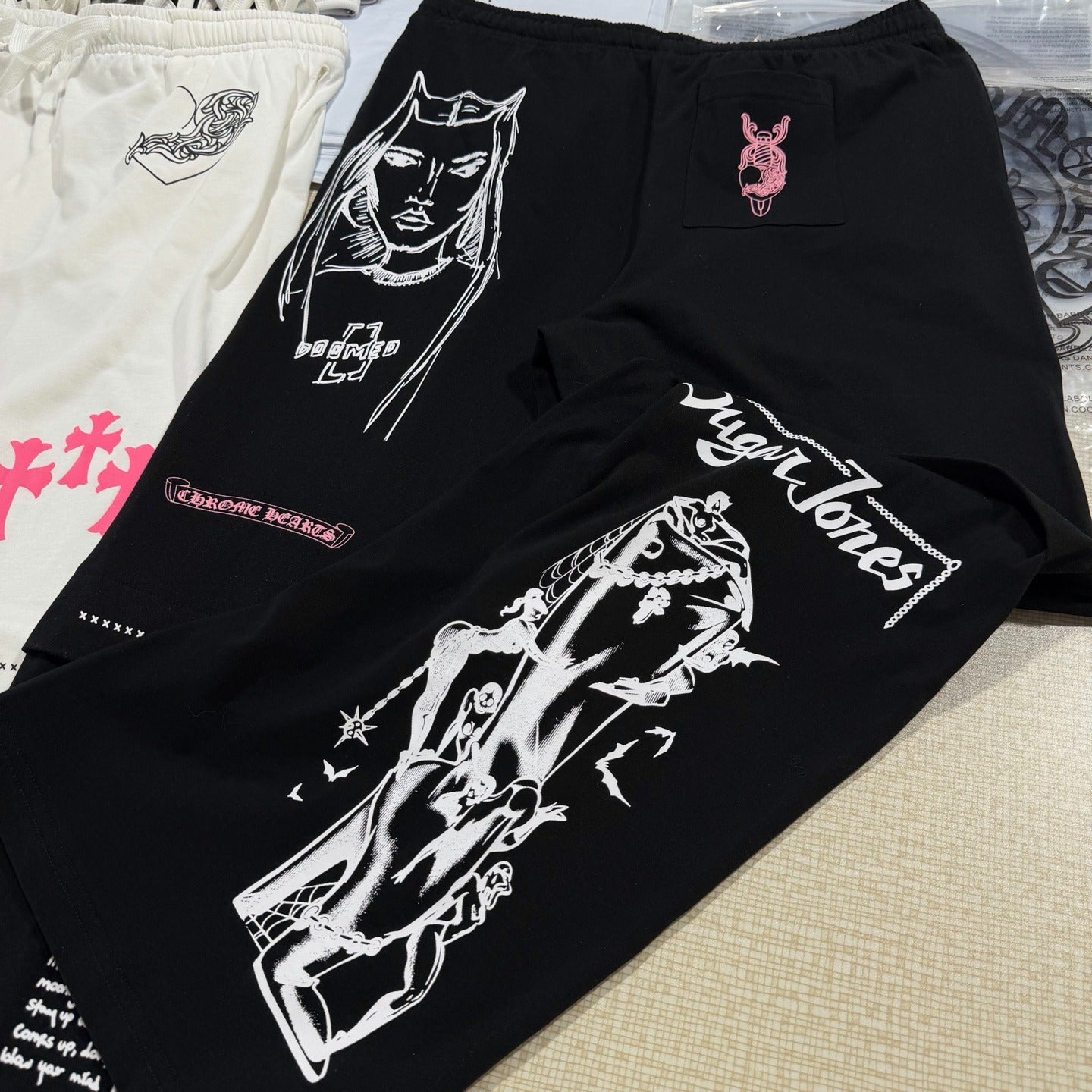 Chrome heart sweatpants