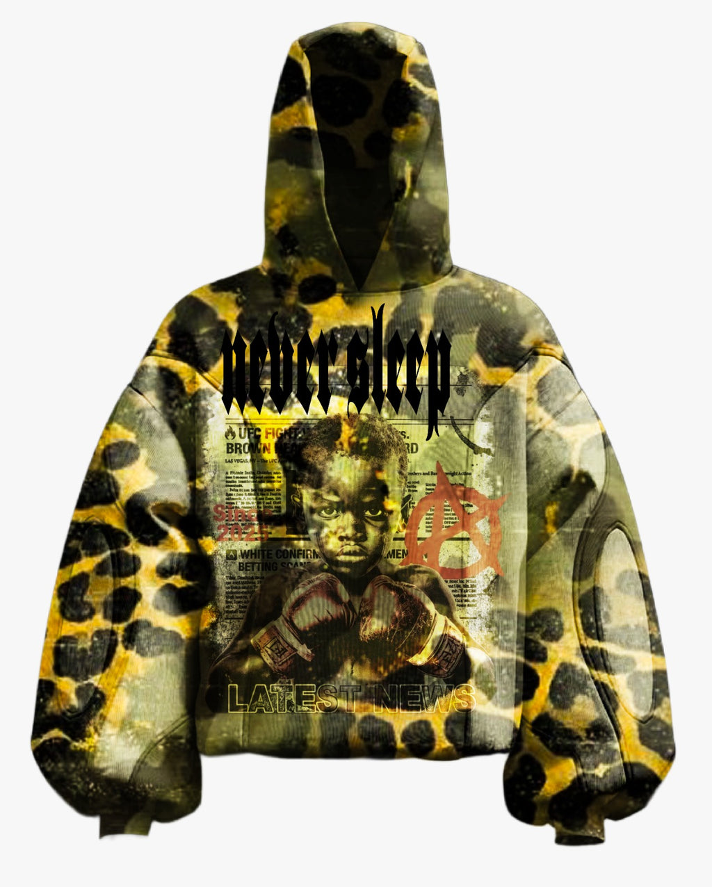 NVRSLP "Latest News" Hoodie