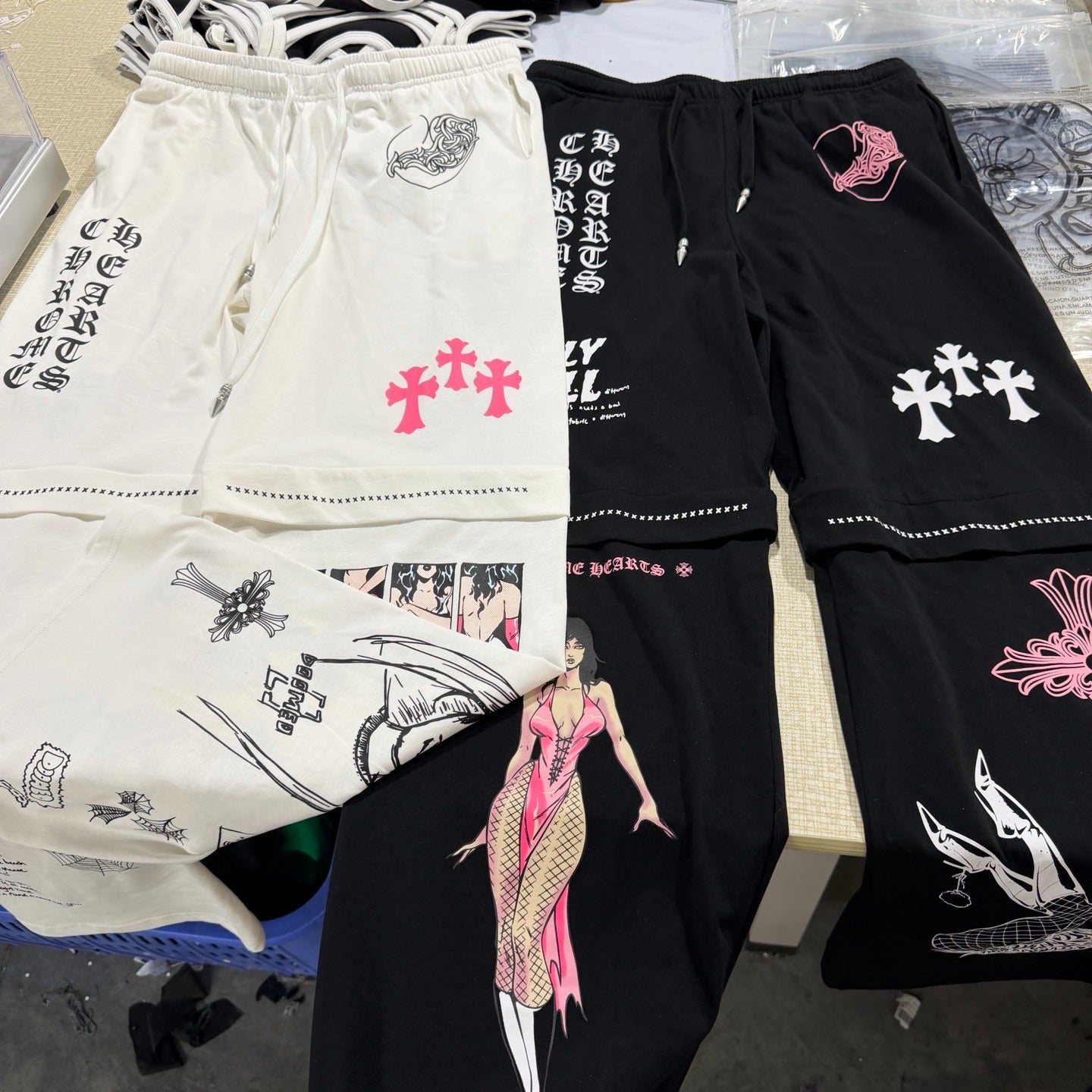 Chrome heart sweatpants