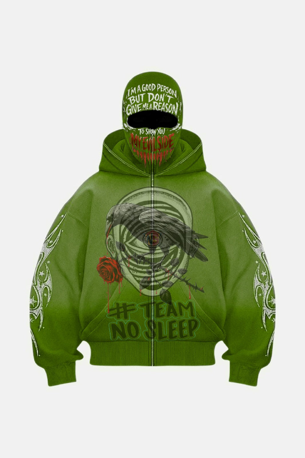 NVRSLP™ "Team No Sleep" Zip Hoodie