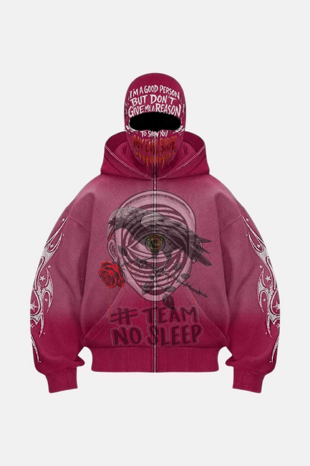 NVRSLP™ "Team No Sleep" Zip Hoodie