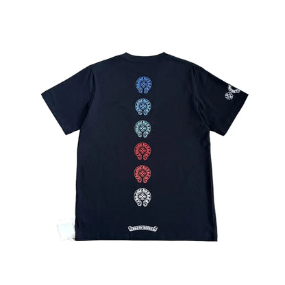 Chrome Hearts Horseshoe Scroll Pocket T-Shirt in white.