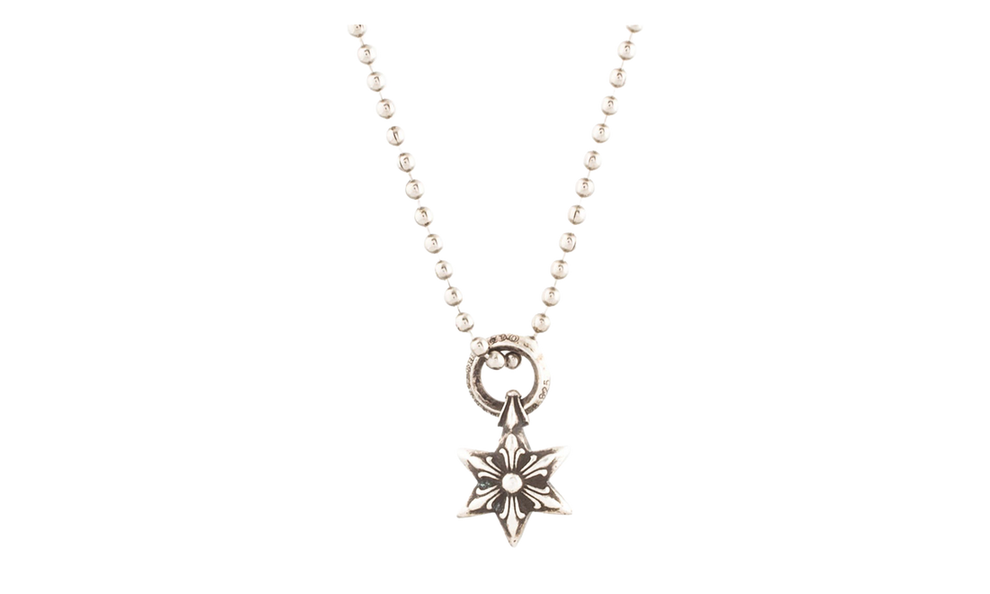 Star pendant with BallChain "Silver" CHRM0756