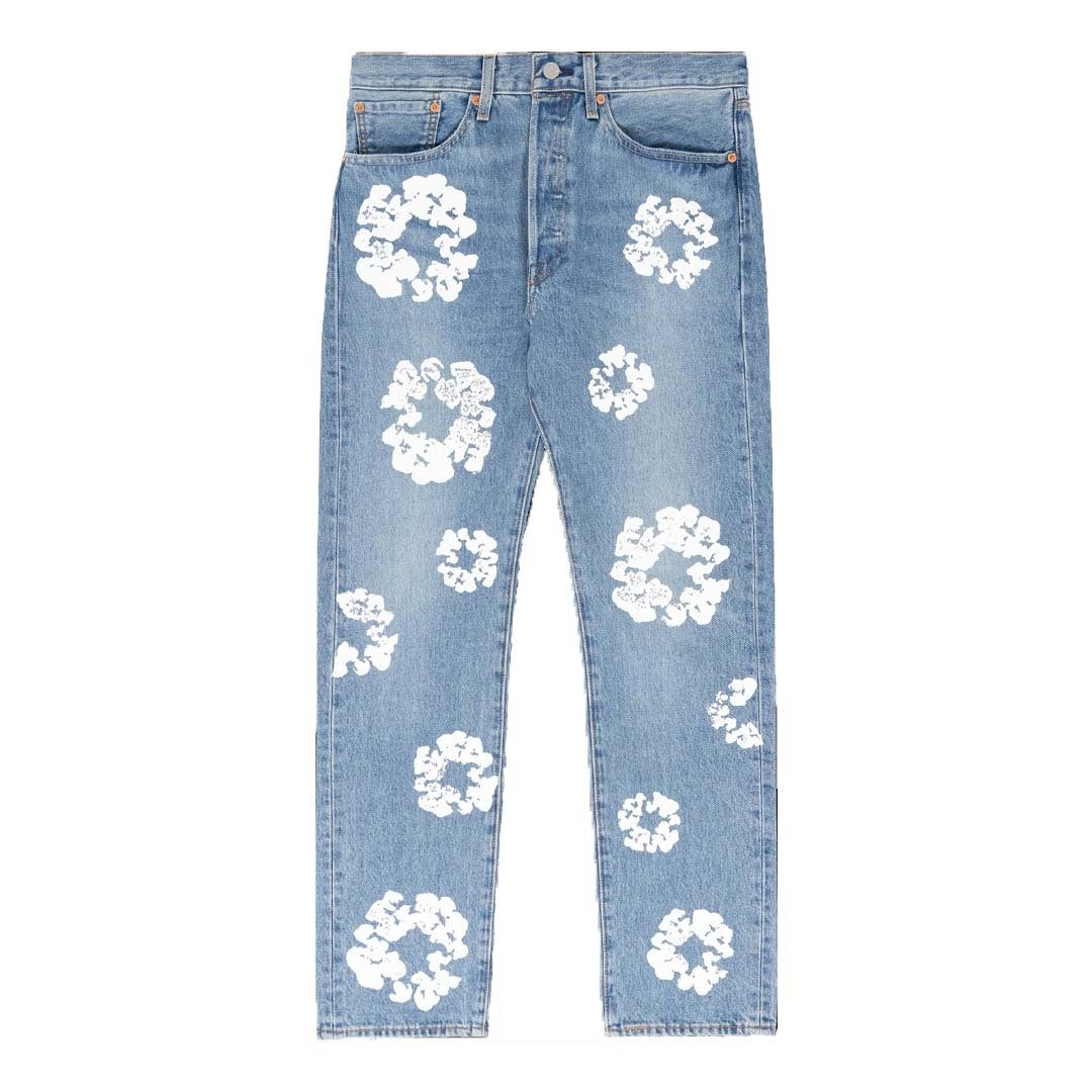 Levi’s x Denim Tears The Cotton Wreath Jeans ‘Light Wash’