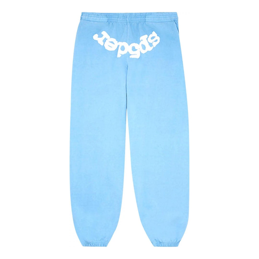 Sp5der Sky Blue Sweatpants Main image