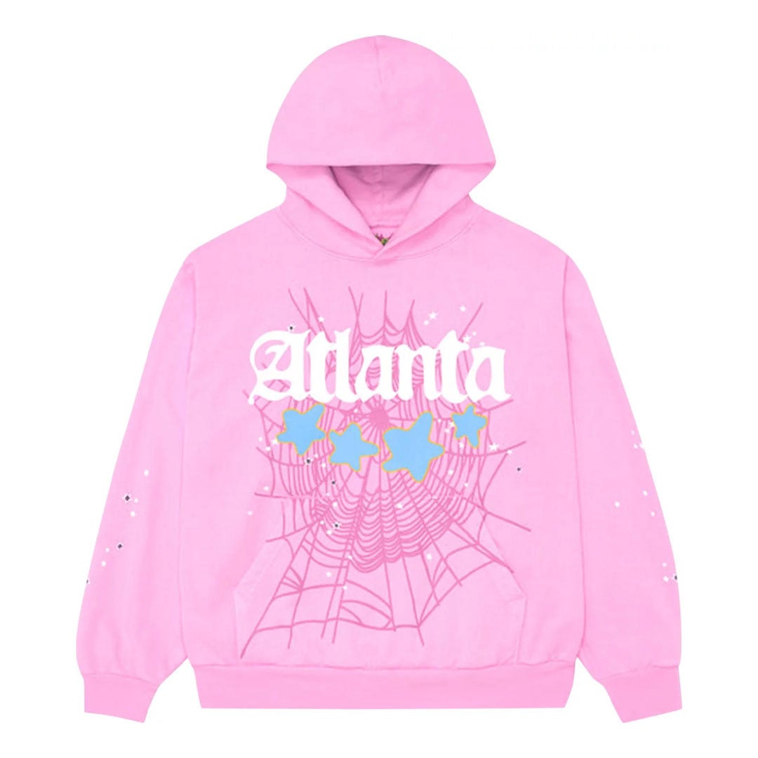 Sp5der Atlanta Hoodie ‘Pink’