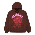 Sp5der Web Hoodie ‘Brown’