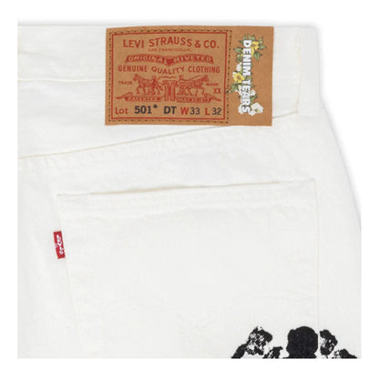 Denim Tears x Levi’s Cotton Wreath Jeans White