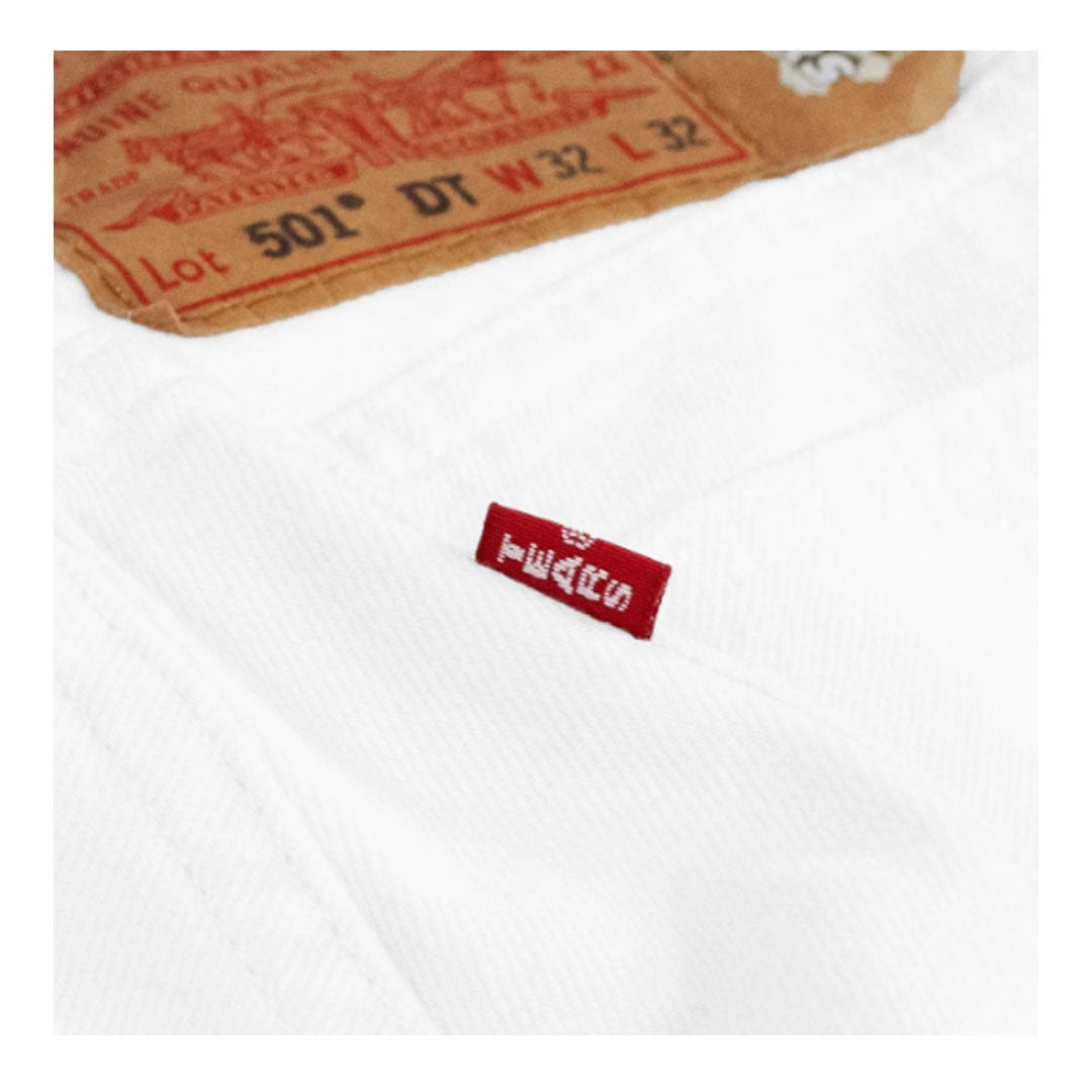 Denim Tears x Levi’s Cotton Wreath Jeans White