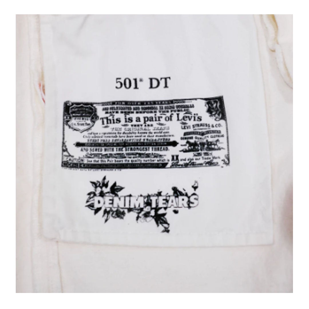 Denim Tears x Levi’s Cotton Wreath Jeans White