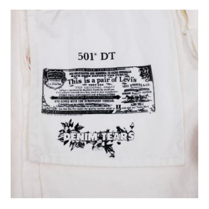 Denim Tears x Levi’s Cotton Wreath Jeans White