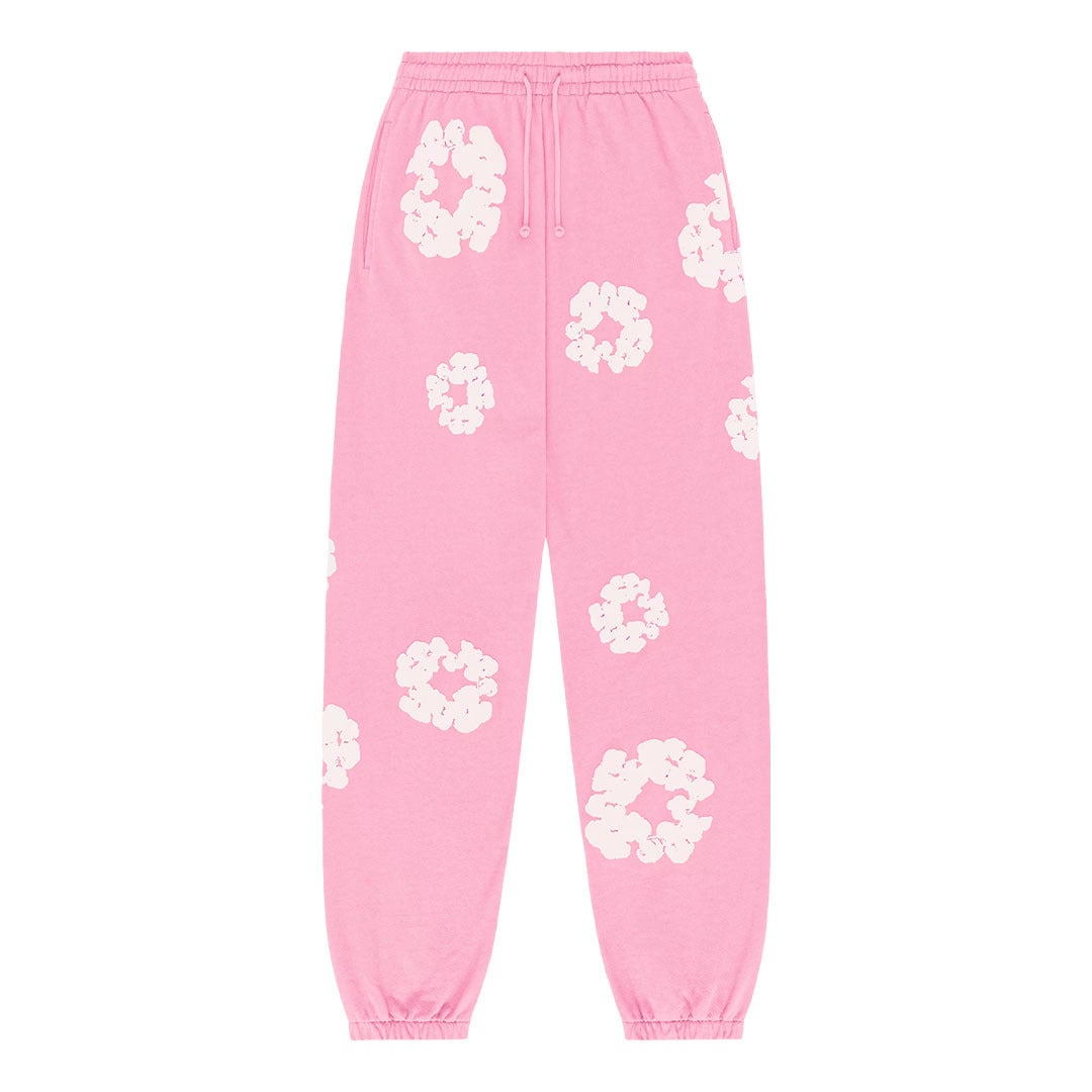 Denim Tears The Cotton Wreath Sweatpants ‘Pink’