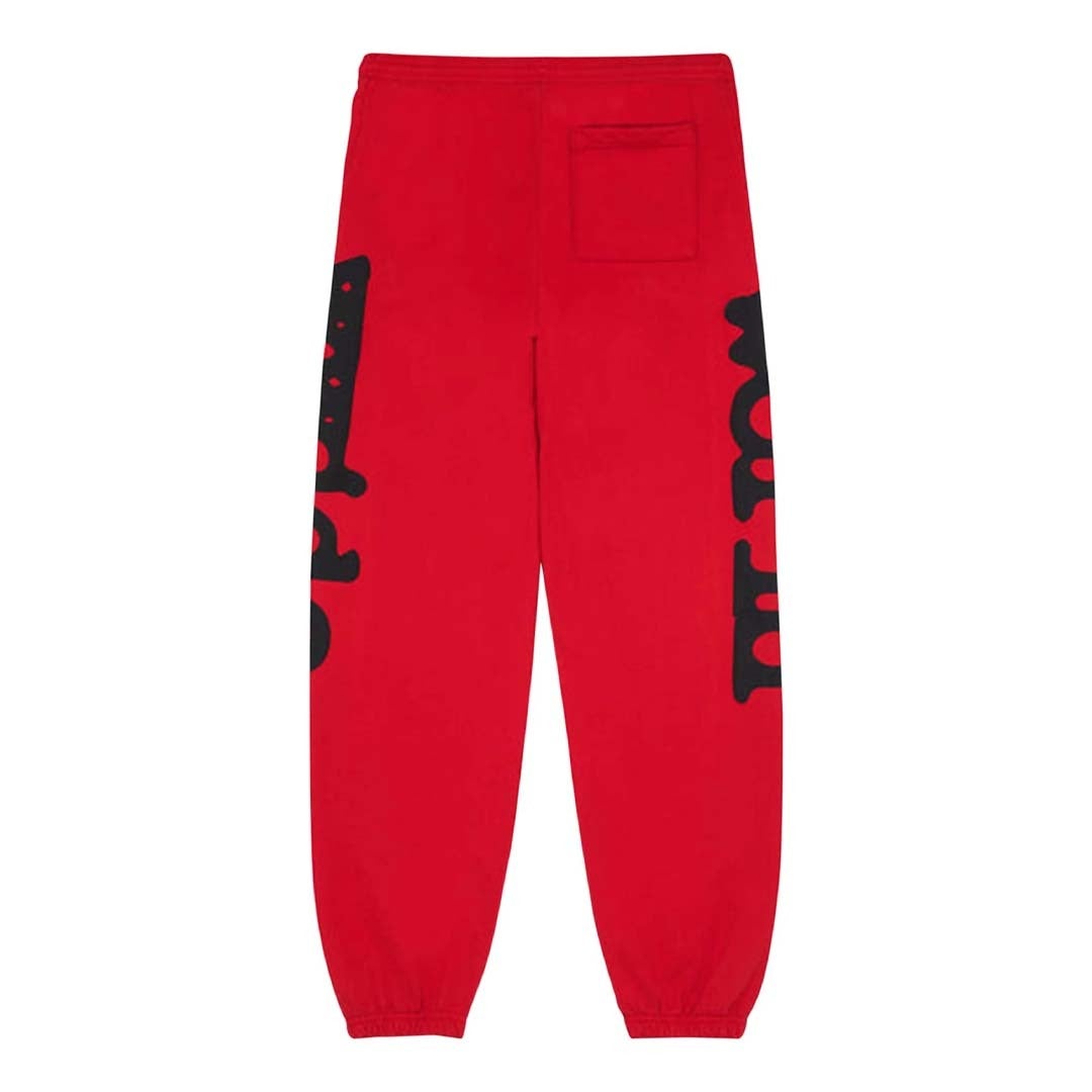Sp5der Red Beluga Sweatpants Secondary image