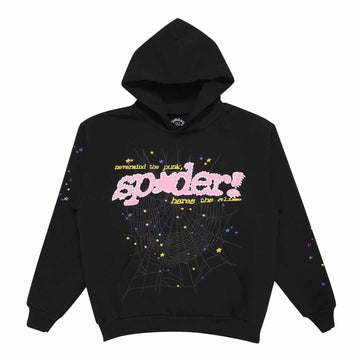 Sp5der P*nk V2 Hoodie ‘Black’