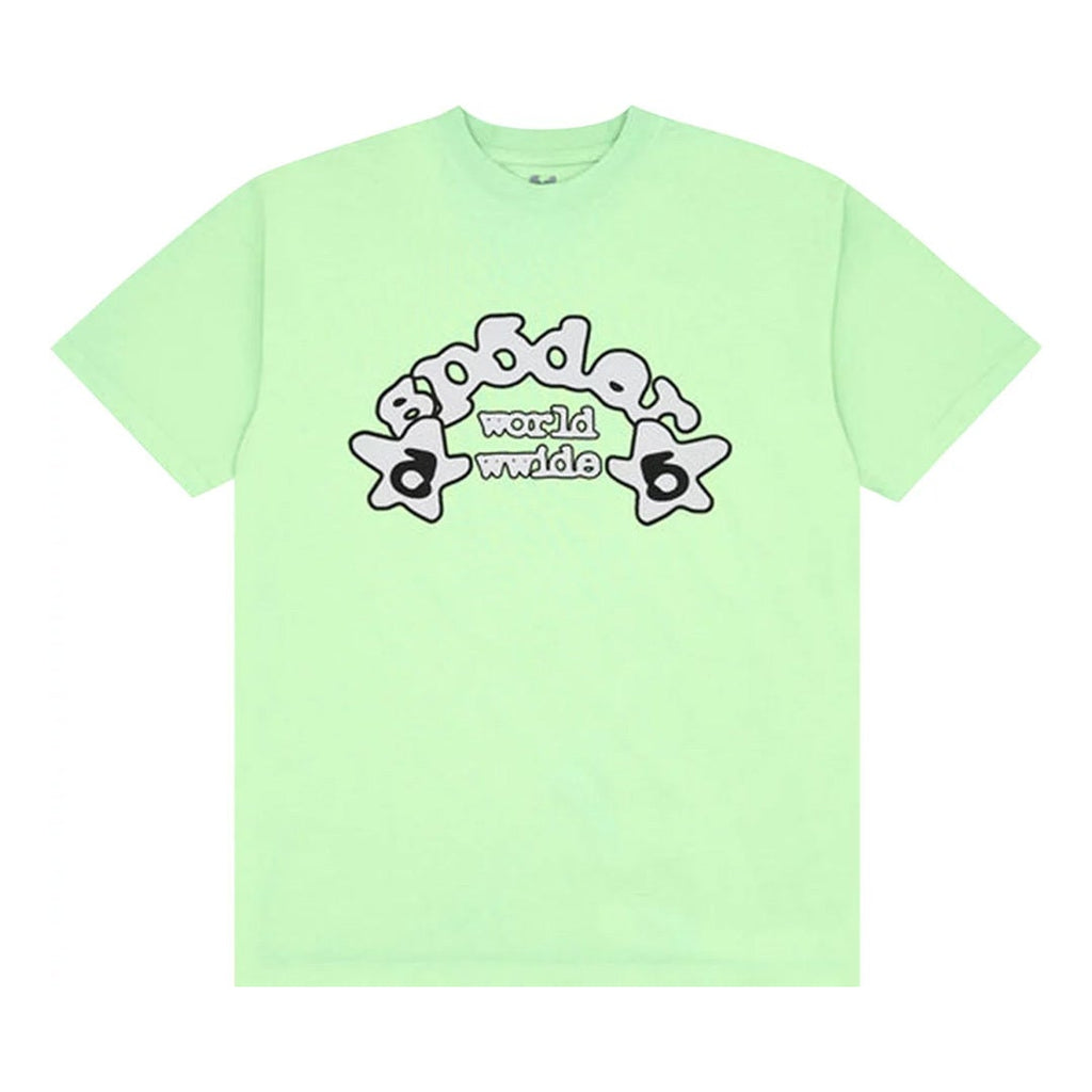 Sp5der Worldwide Tee ‘Slime Green’