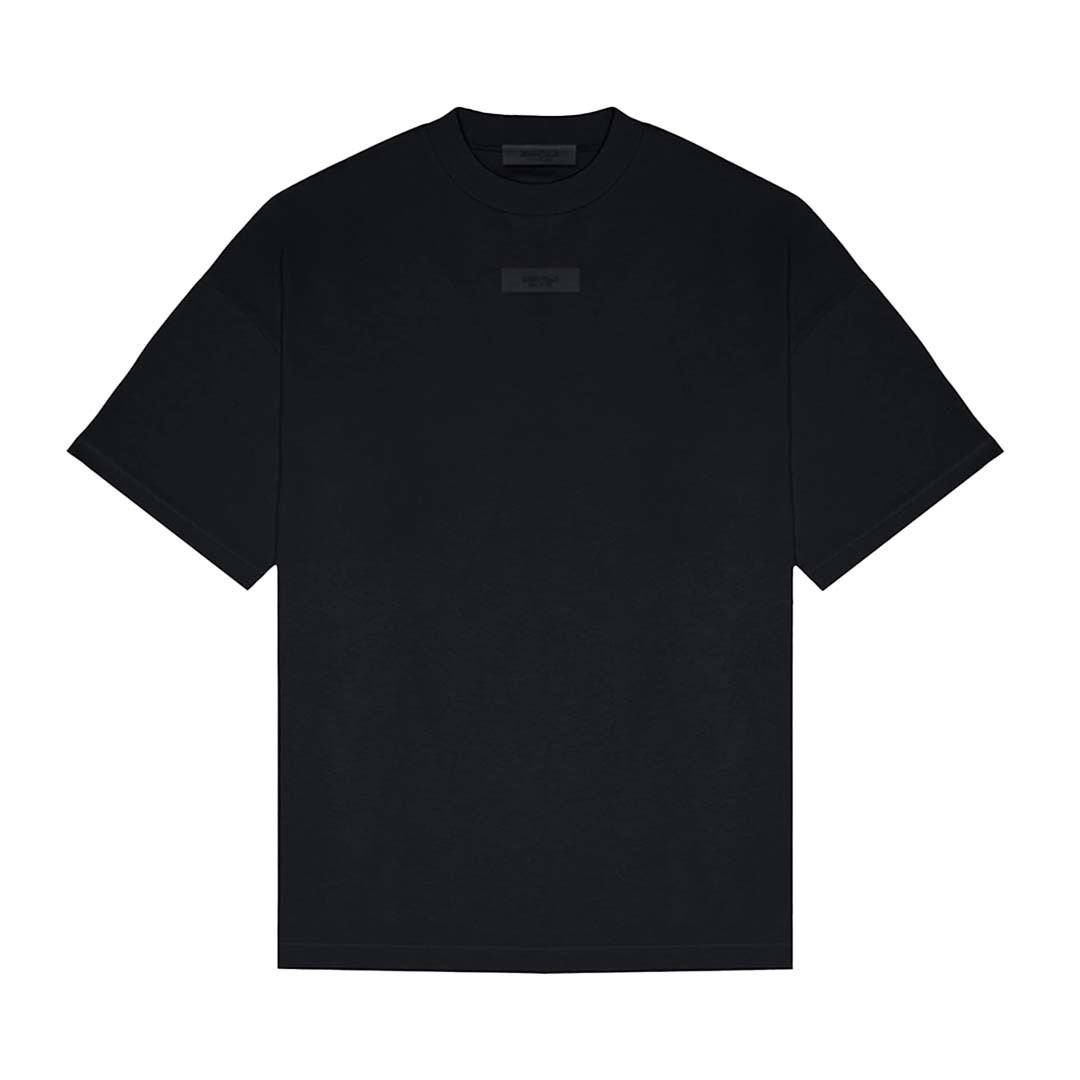 Essentials Black Crewneck Tee Main image