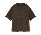 Fear of God Essentials Tee Heather Wood Core
