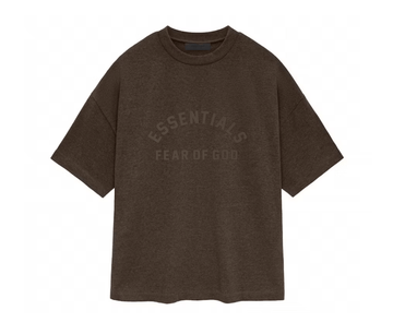 Fear of God Essentials Tee Heather Wood Core