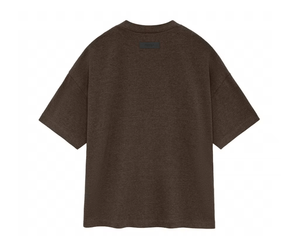 Fear of God Essentials Tee Heather Wood Core