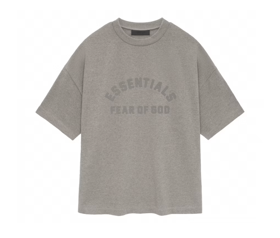 Fear of God Essentials Core Collection Heavy S/S Tee Heather Grey