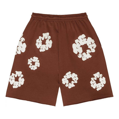 Denim Tears The Cotton Wreath Shorts Brown
