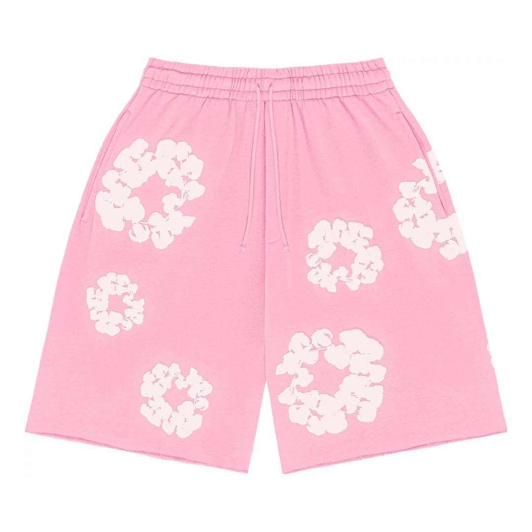 Denim Tears The Cotton Wreath Shorts Pink