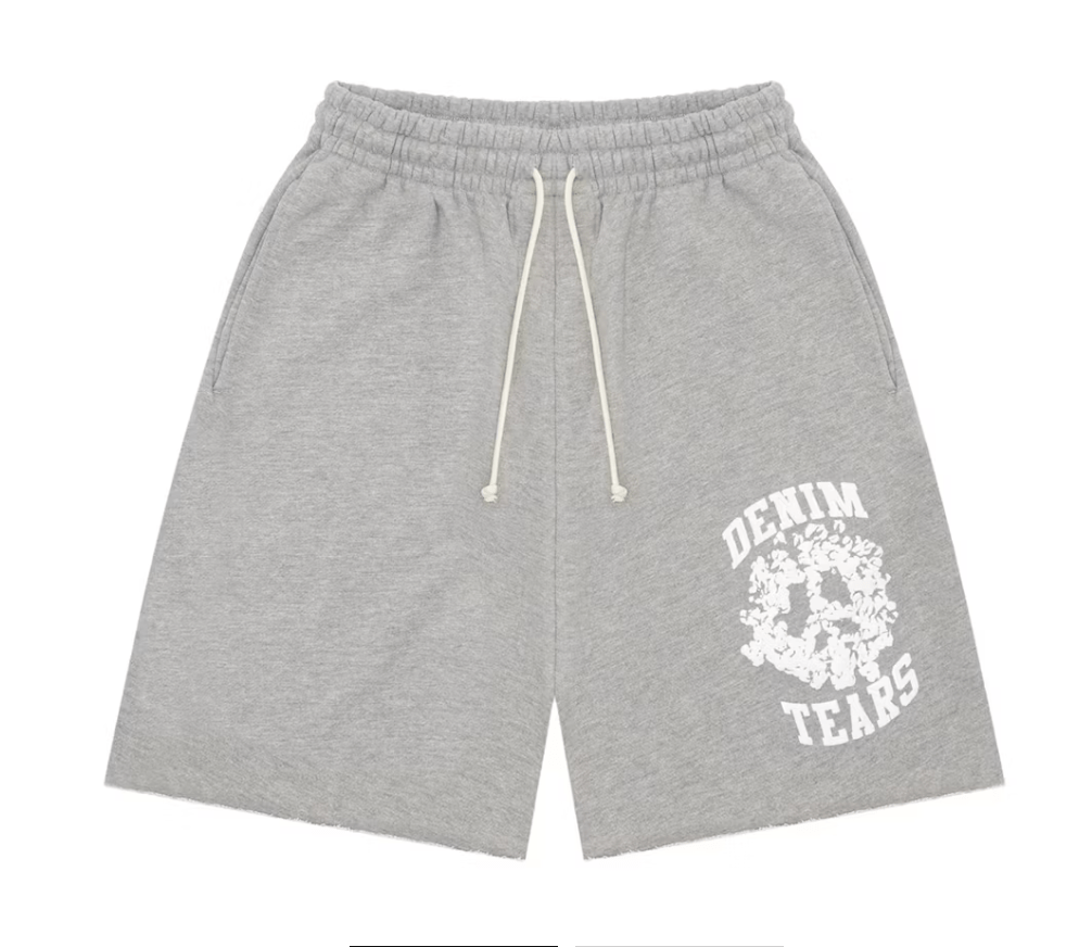Denim Tears Denim University Shorts Grey