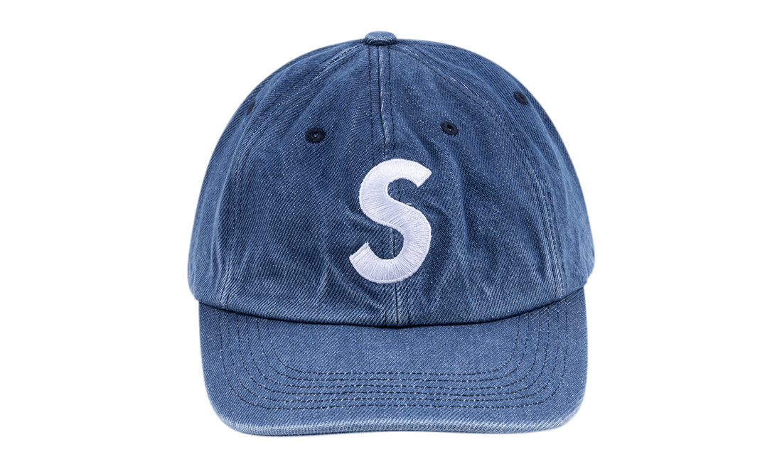 Supreme Pigment S Logo 6-Panel "FW24 - Blue" SU543
