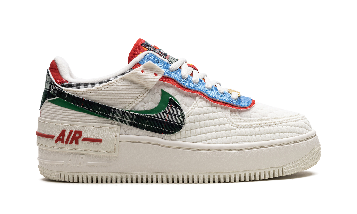 NIKE AIR FORCE 1 SHADO WMNS "Multi-Material" DZ5193 100