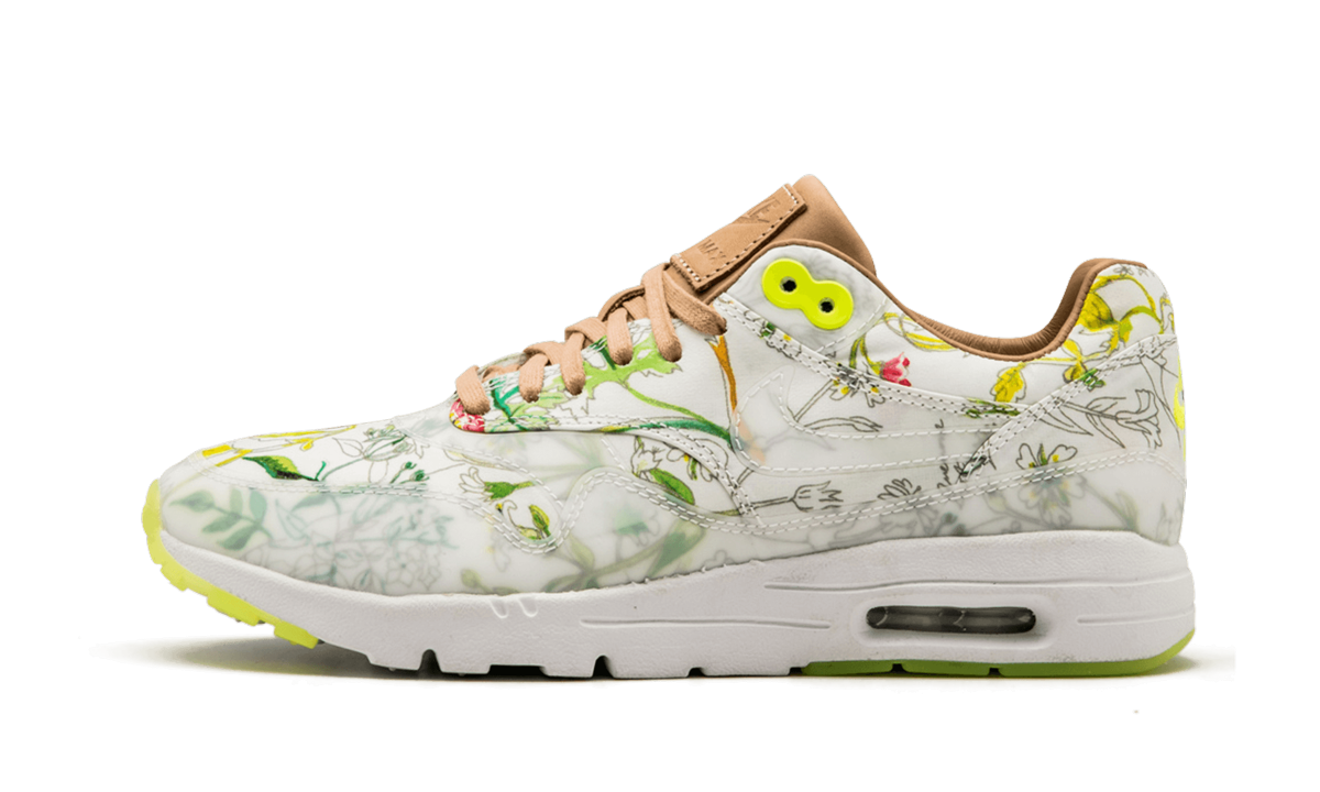 AIR MAX 1 ULTRA LIB QS MNS WMNS "WHITE / WHITE / VACHETTA TAN / VOLT" 844135 100
