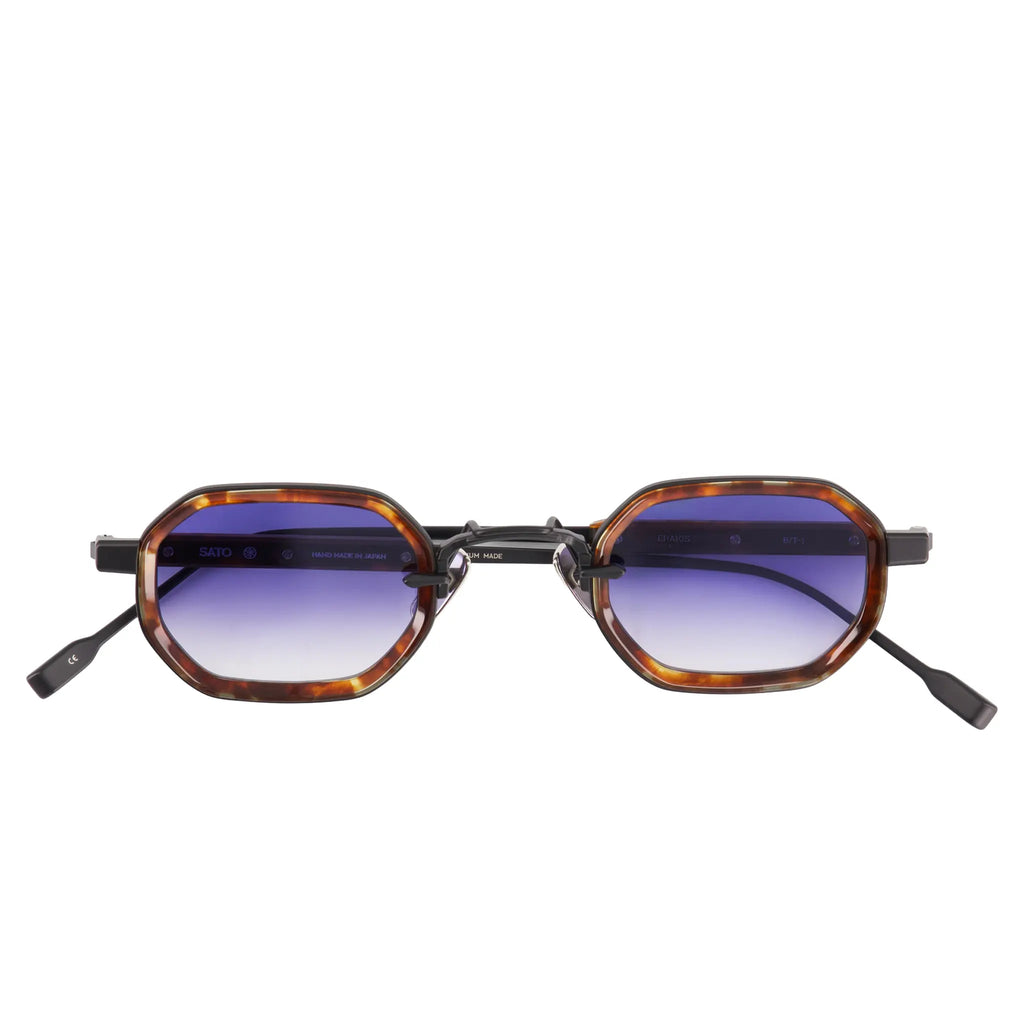 SATO Erakis Titanium Gradient Dark Blue Sunglasses