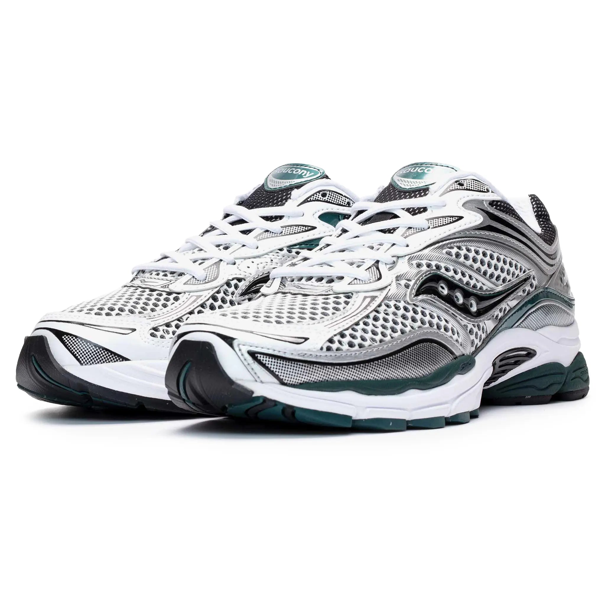 Saucony Progrid Omni 9 White Pine Green Secondary image