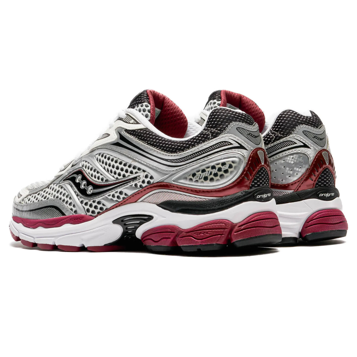 Saucony Progrid Omni 9 Silver Red