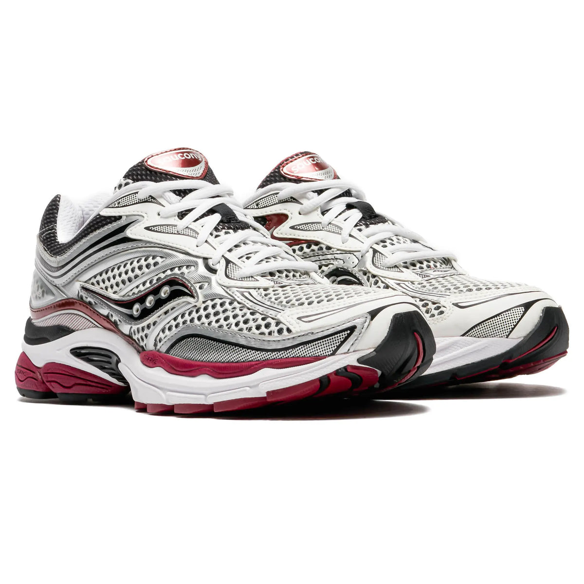 Saucony Progrid Omni 9 Silver Red