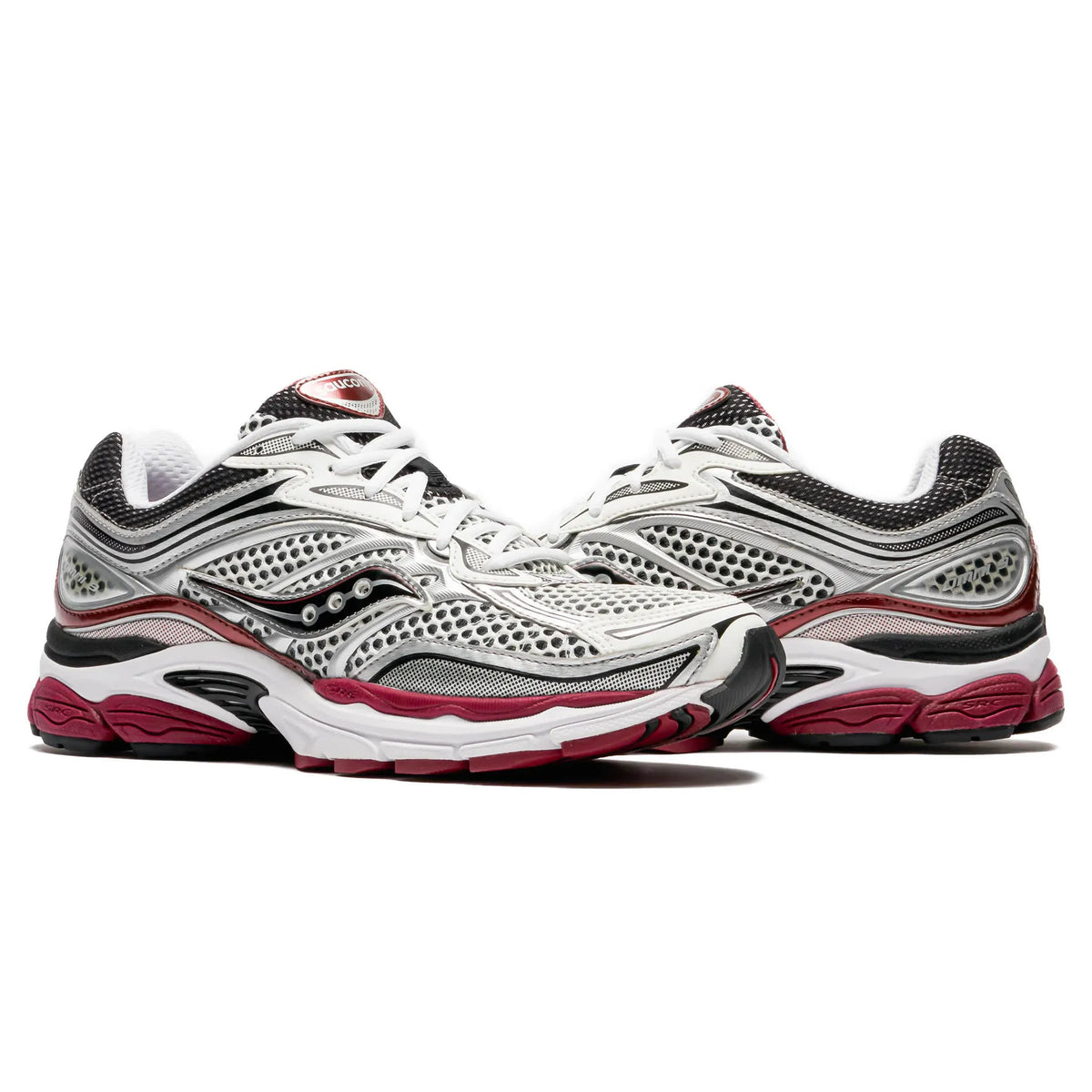 Saucony Progrid Omni 9 Silver Red