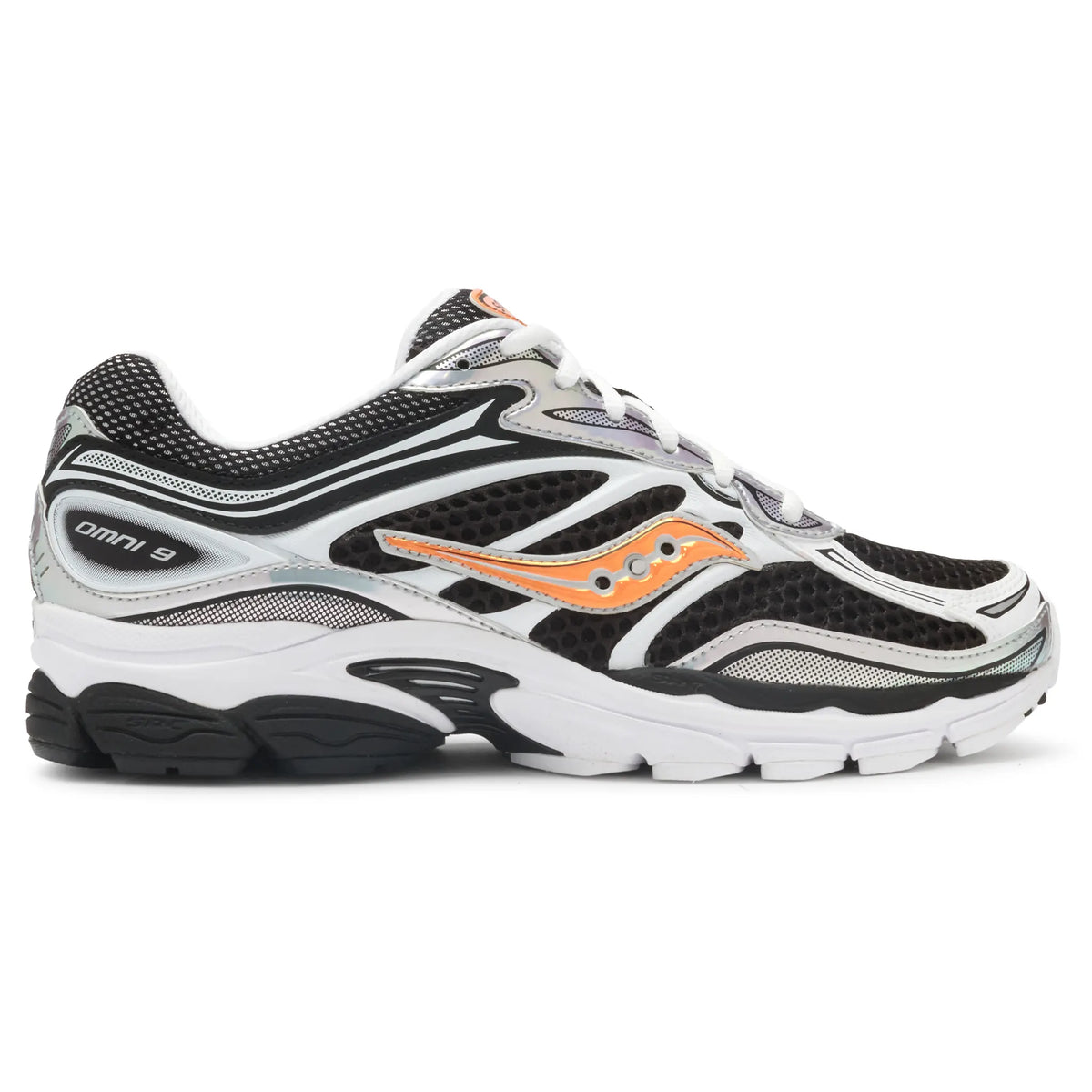 Saucony Progrid Omni 9 Speed Shades White Black Orange Vo2 Main image