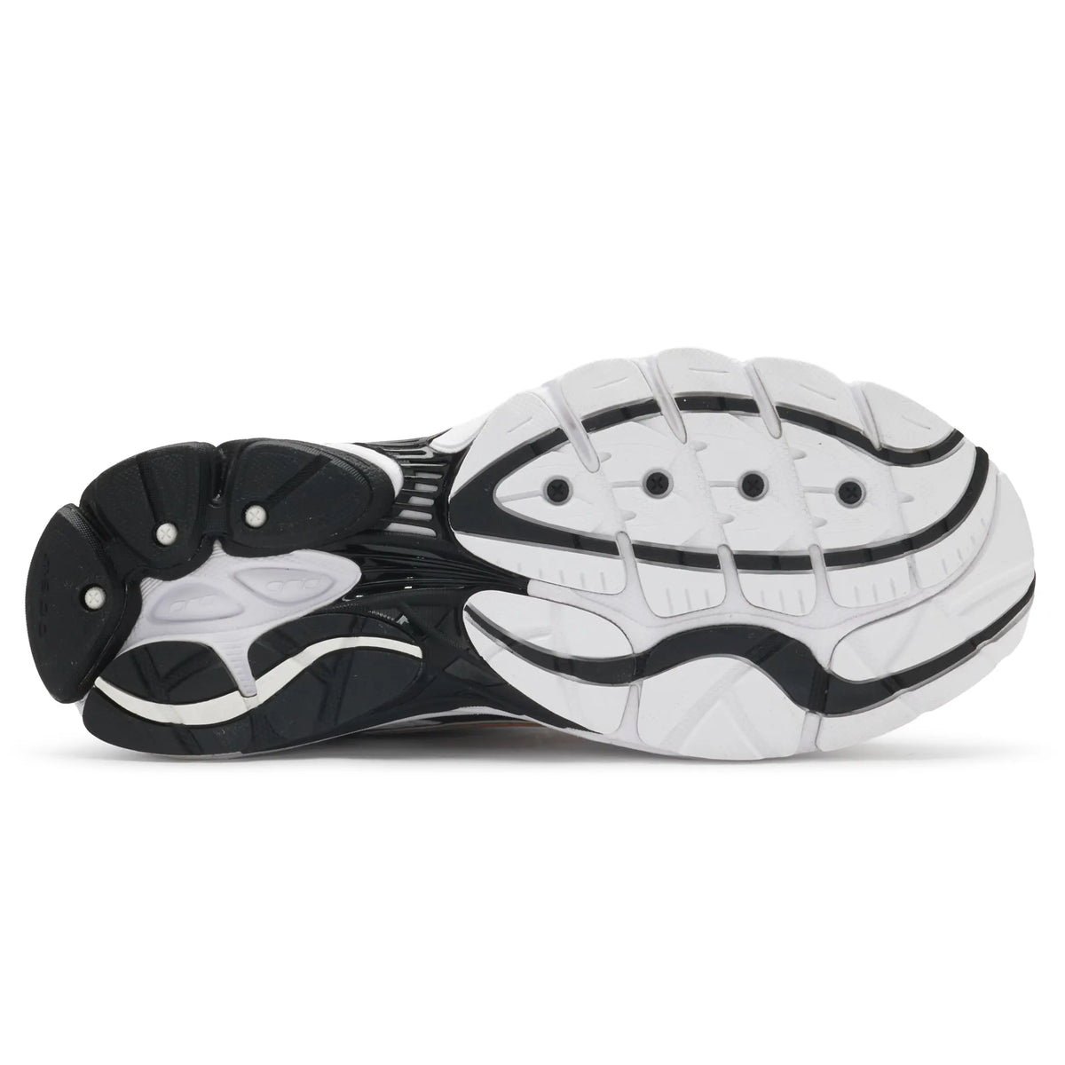 Saucony Progrid Omni 9 Speed Shades White Black Orange Vo2