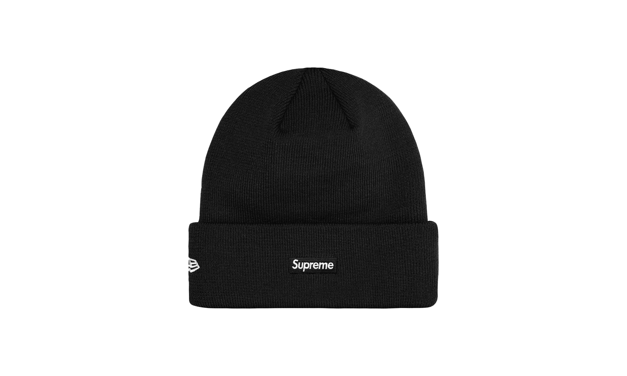 New Era® S Logo Beanie "FW24 Black" SU984