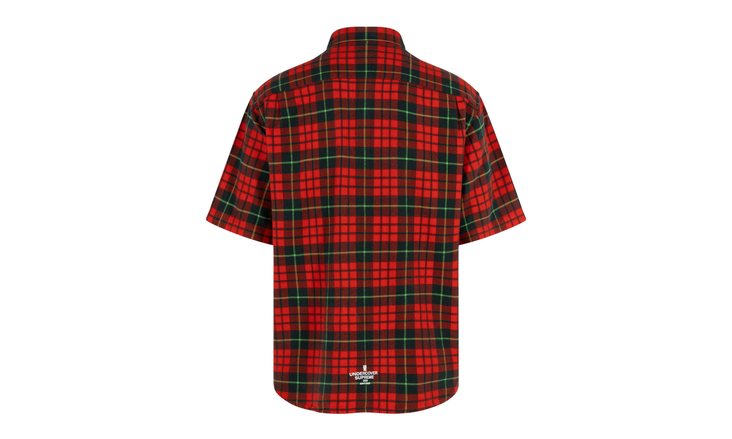 UNDERCOVER S/S Flannel Shirt "Red Plaid" SU100012