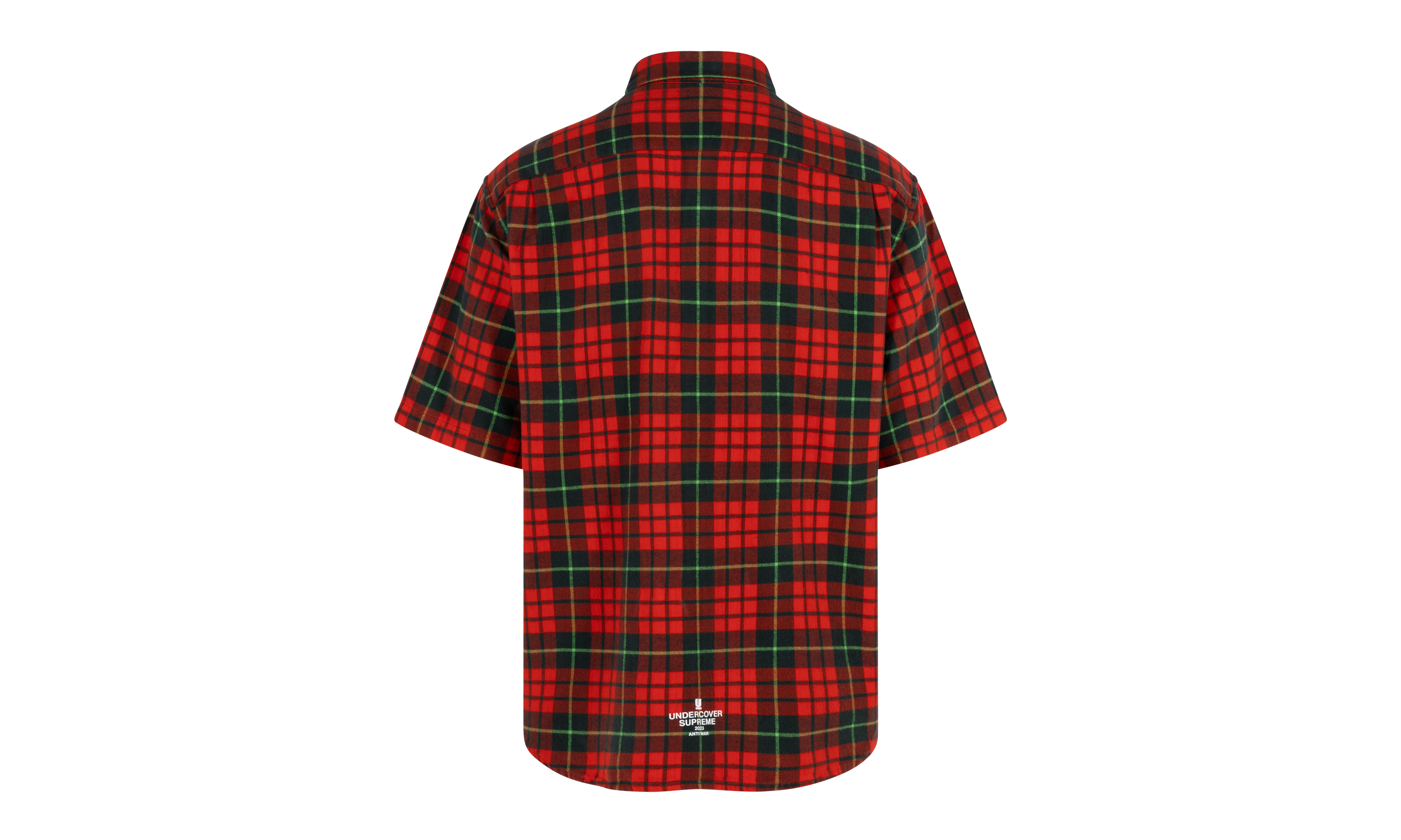 UNDERCOVER S/S Flannel Shirt "Red Plaid" SU100012