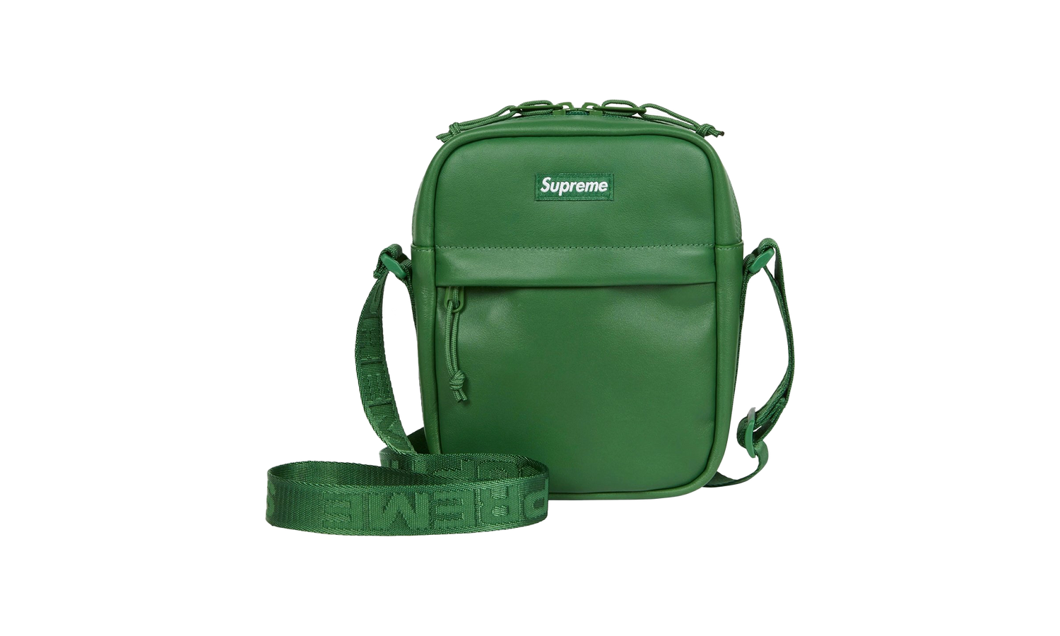 Leather Shoulder Bag "FW24 - Green" SU26083