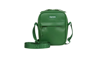 Leather Shoulder Bag "FW24 - Green" SU26083