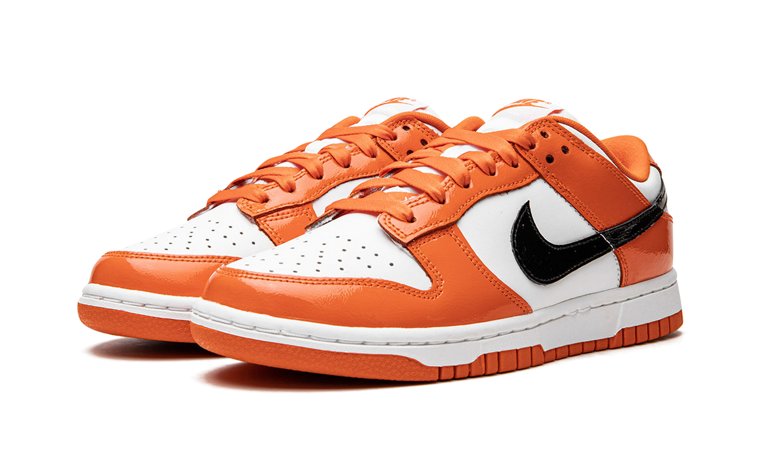 DUNK LO MNS WMNS "Orange / Black Patent Leather" DJ9955 800