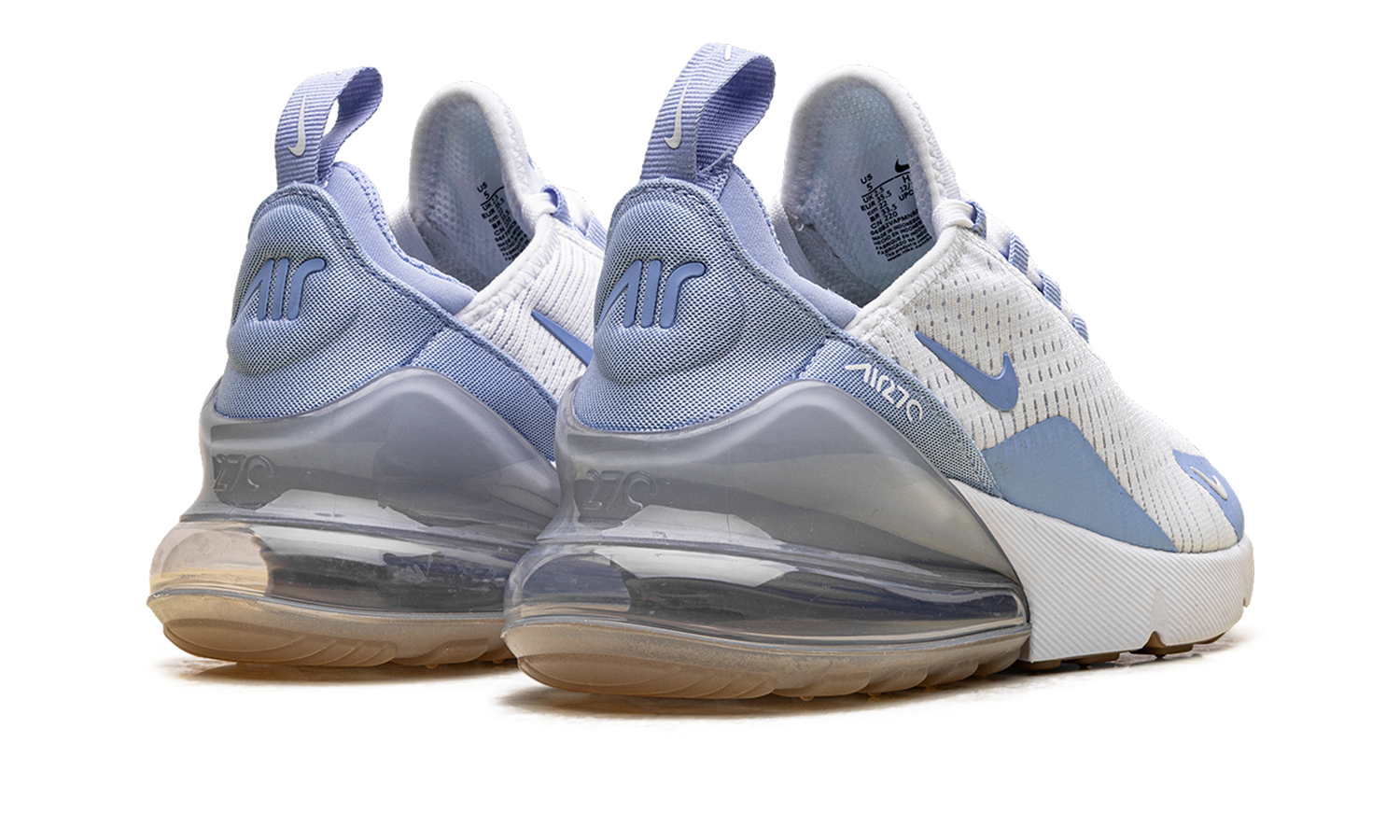 Air Max 270 WMNS "White Blue Tint Gum Light Brown Aluminum" HJ3222 103